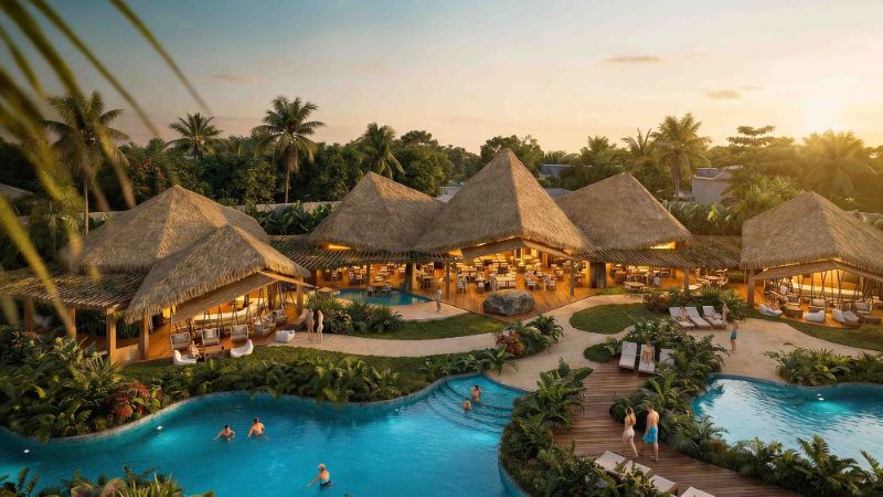 Piscine Lagoon Lopesan Caoba