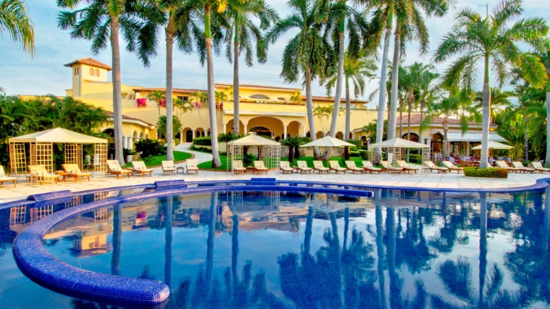 Piscine de la Casa Velas à Puerto Vallarta