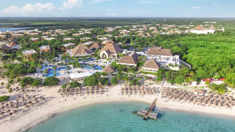 Aerial view Bahia Principe Explore Akumal