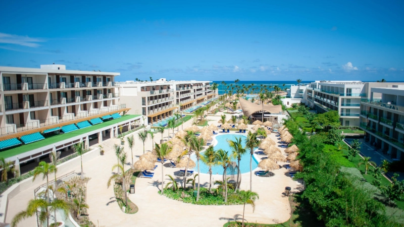 Serenade All Suites Pool Aerial