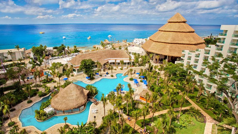 Grand Park Royal Cozumel Aerial view