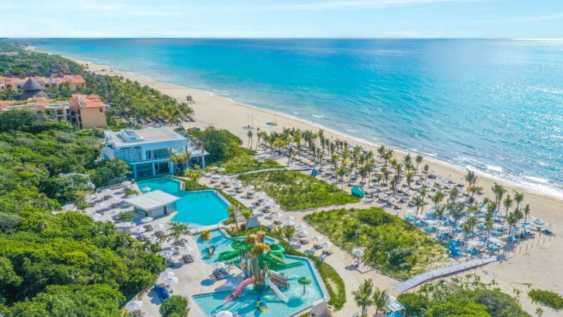 Sandos Playacar Resort Aerial