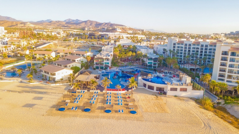 Aerial view of Grand Decameron Los Cabos