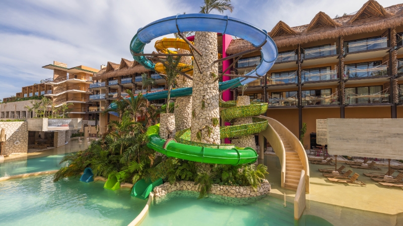 Hotel Xcaret water park