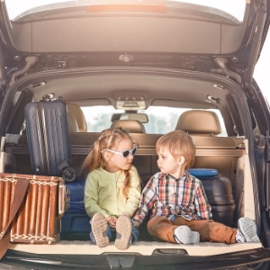 Bagages pour enfants emballés