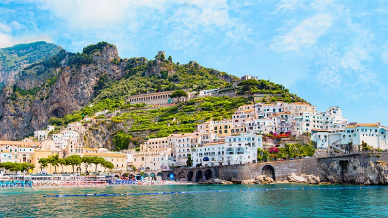 Paysage de l'Italie