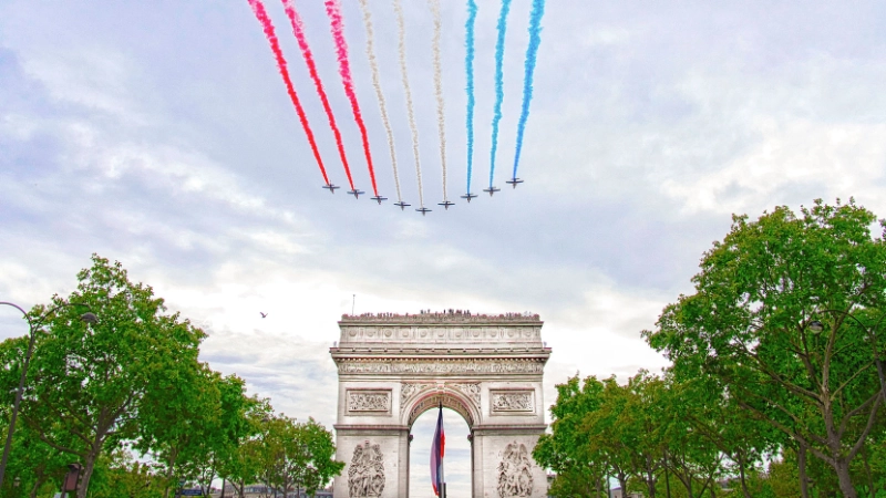 Bastille Day air show