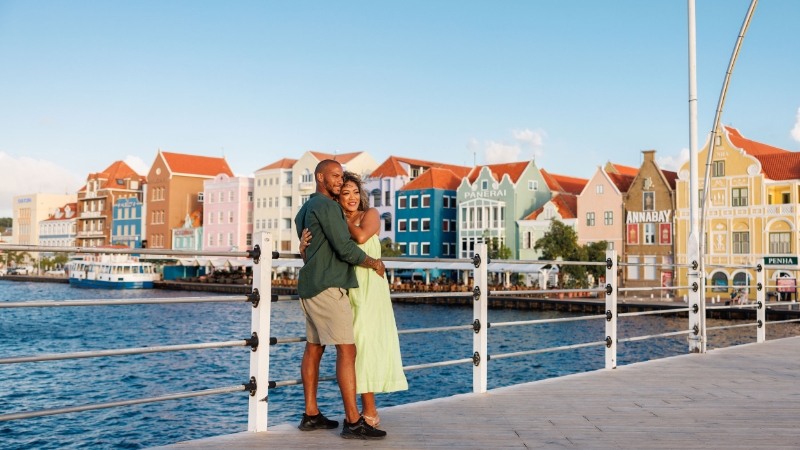 Couple in Curacao