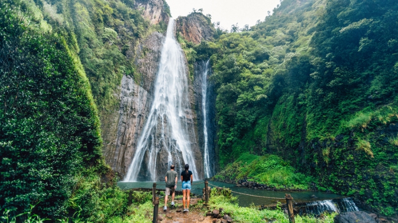 Hawaii Waterfall