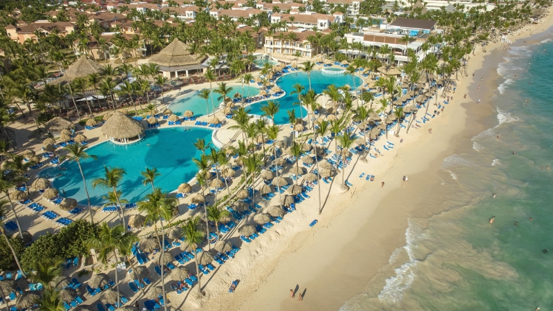 Vue aérienne de Bahia Principe Grand Punta Cana