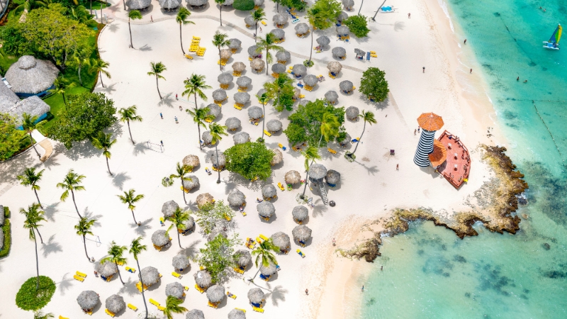 Dominican Republic La Romana Beach Lighthouse