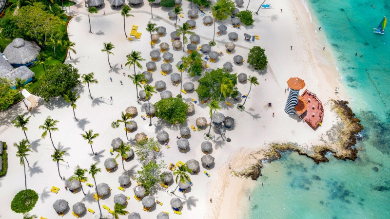 Plage de la République dominicaine