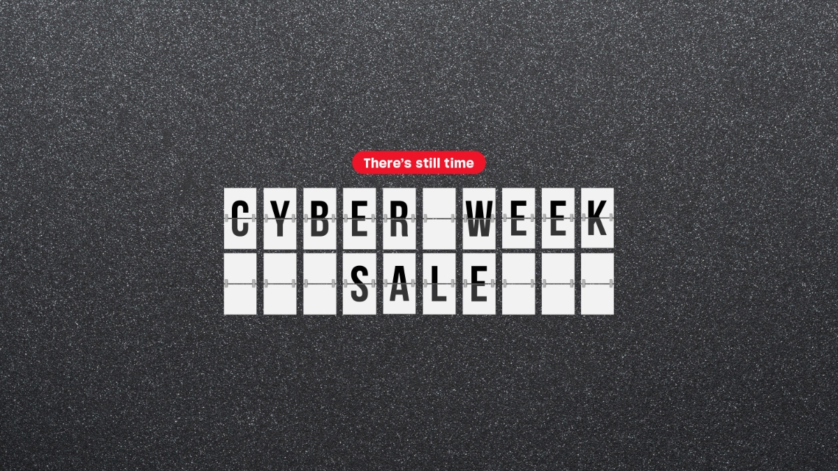 Cyber Week Sale