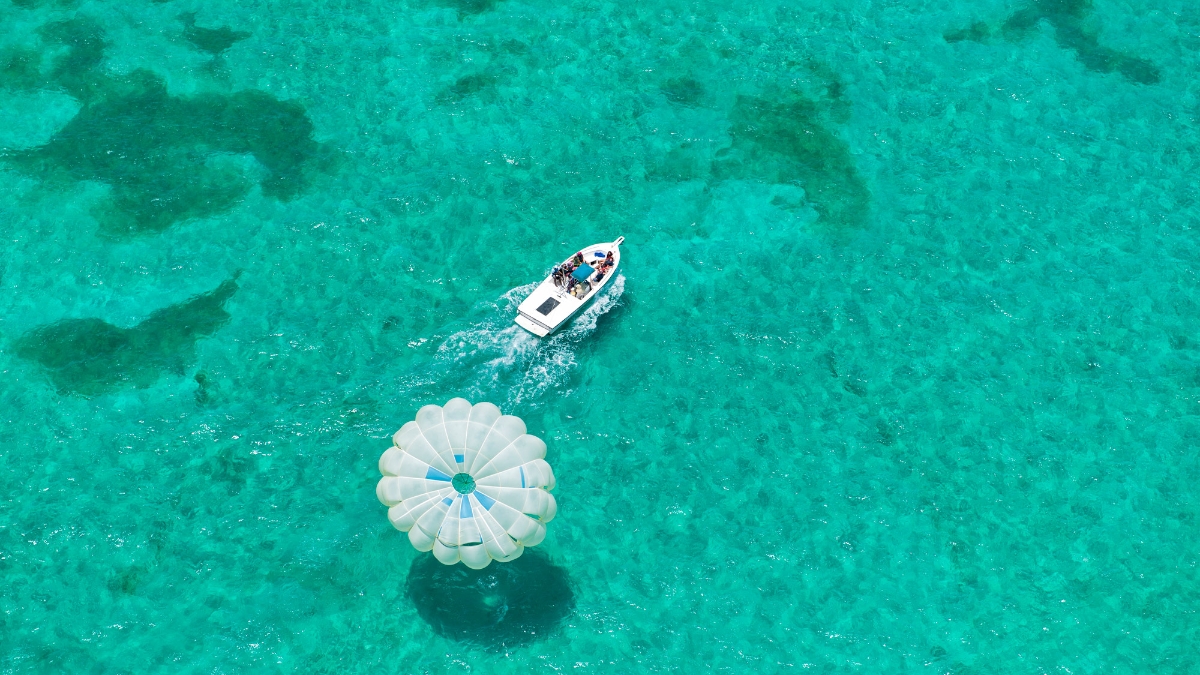 Dominican Republic Punta Cana Parasailing