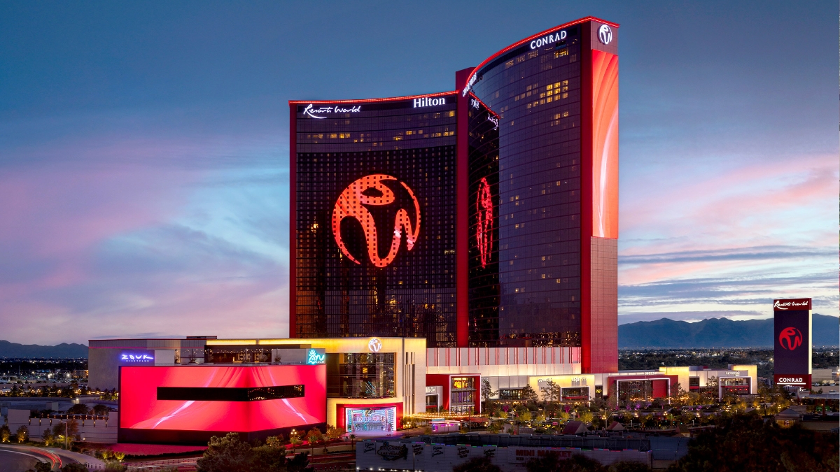 Conrad Las Vegas at Resorts World exterior