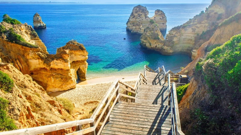 Beach in Europe