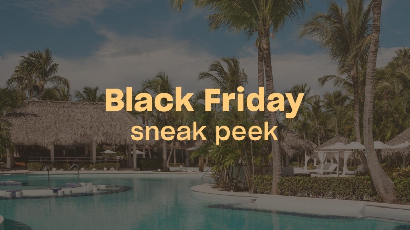 Black Friday sneak peak