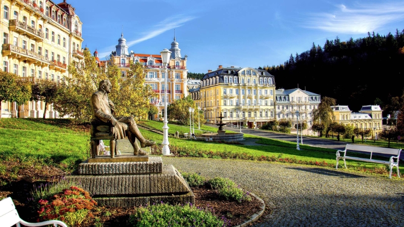 Marianske-Lazne-Goethe-Square