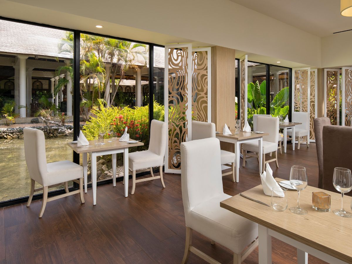 Restaurant à la carte du Meliá Caribe Beach Resort