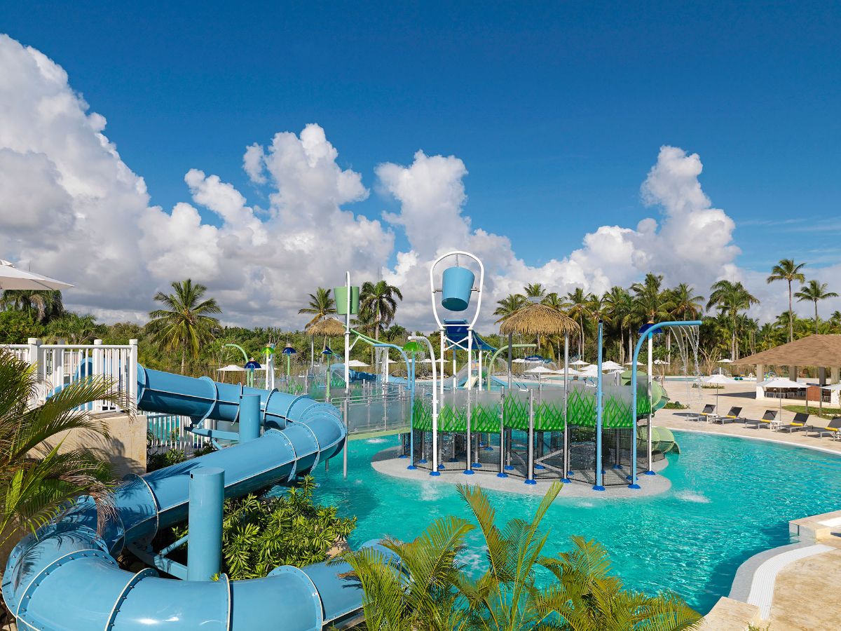 Parc aquatique Splash Island au Meliá Caribe Beach Resort