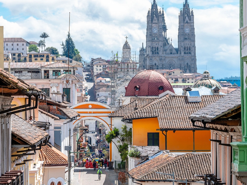 Views Quito Old Town