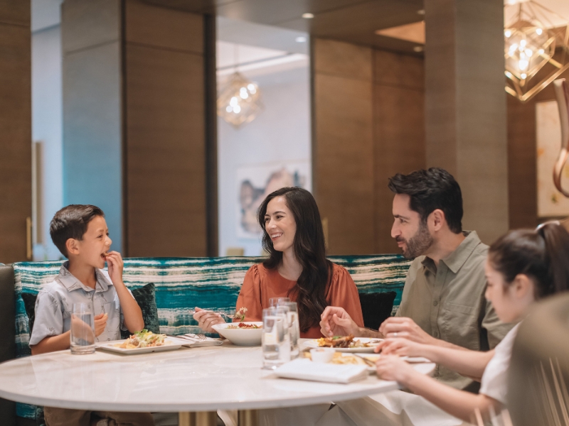 Family Dining at Tangerine Room