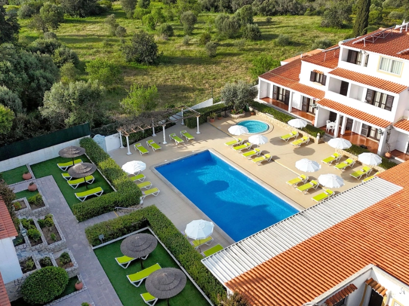 Pool Aerial View