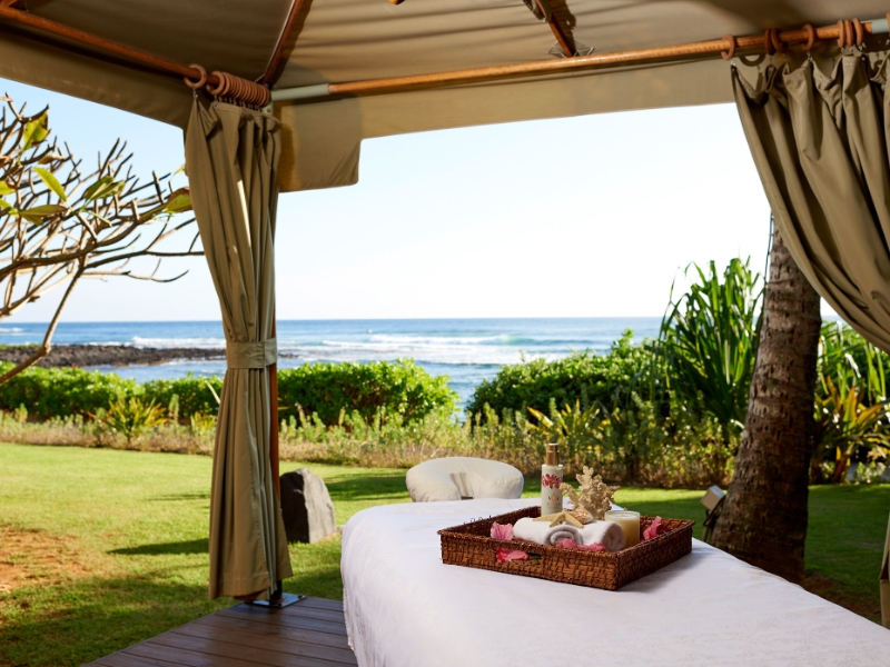 Beach Front Cabana Spa
