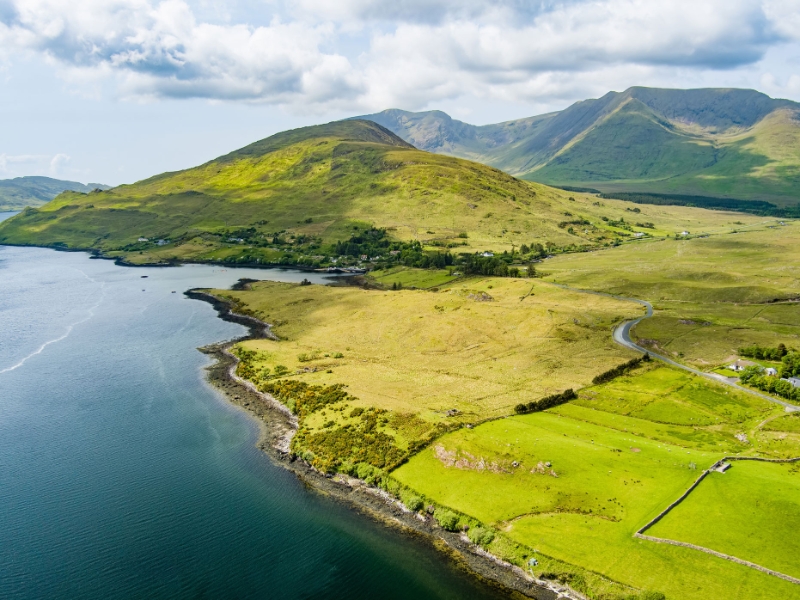 Kallary Harbour Co Mayo Ireland