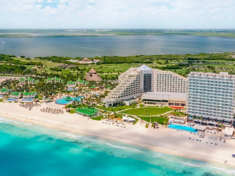 Iberostar Selection Cancun Resort Aerial