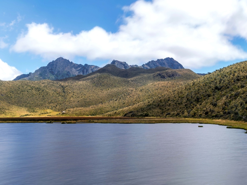 Limpiopungo Lagoon