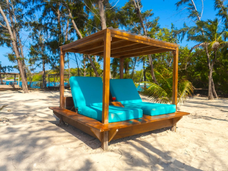 Beach Sitting Area