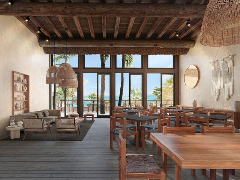 Casa Zamna Rosewater Restaurant