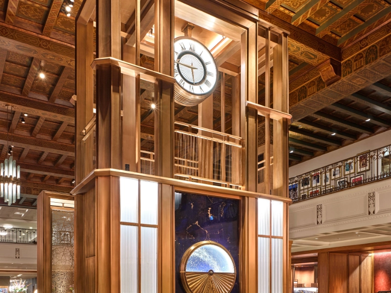 Rockwell Lobby Clock