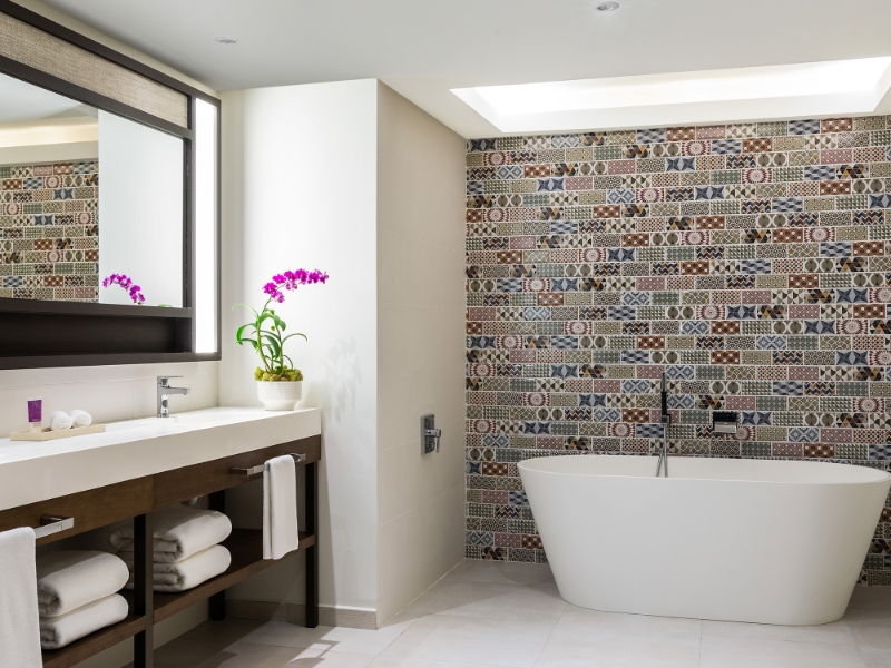 Ocean View One Bedroom Grand Master Suite Bathroom