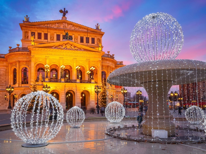 Frankfurt dunring Christmas