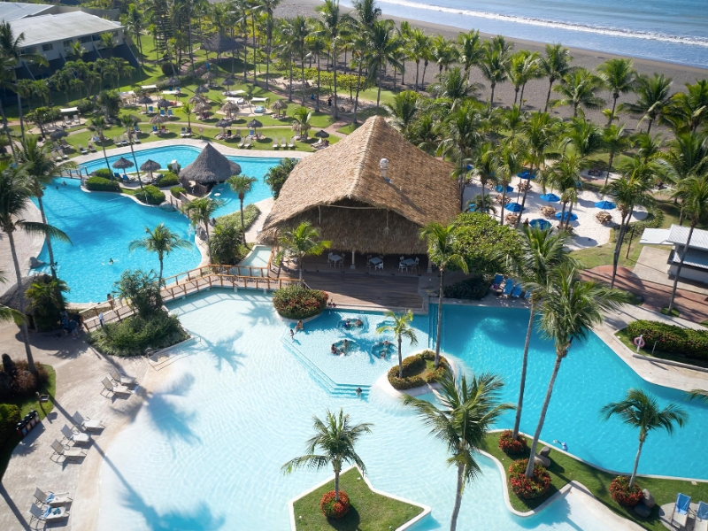 Aerial Pool View