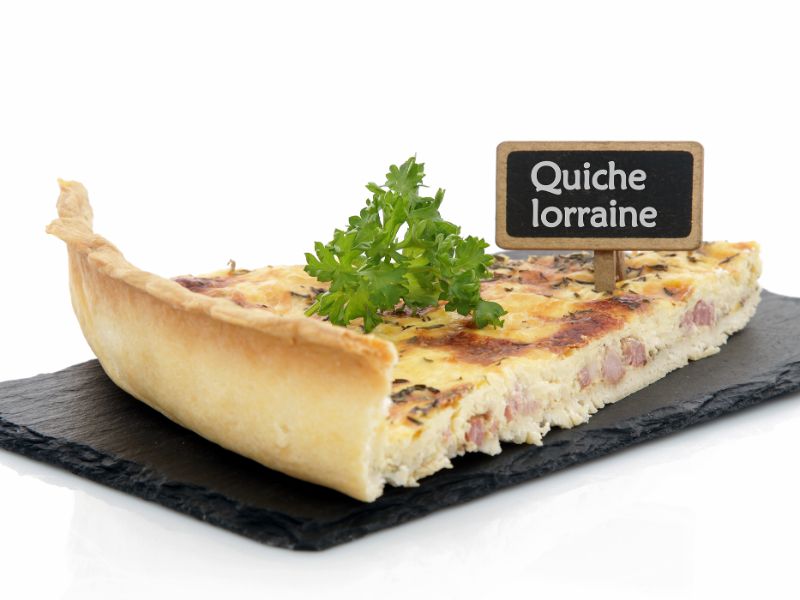Quiche Lloraine Gourmet Dinner