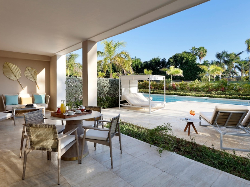 Master Corner Suite terrace