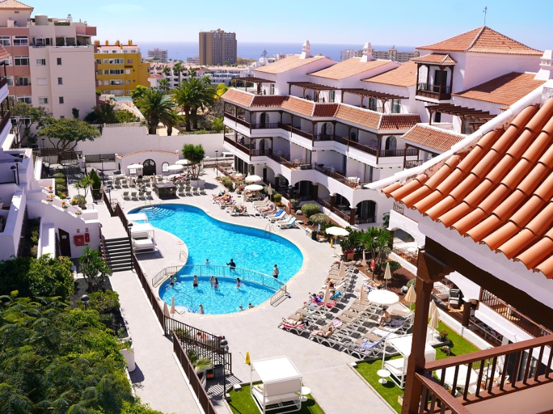 Pool Aerial View