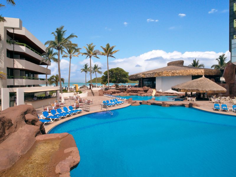 Main Pool Aerial View