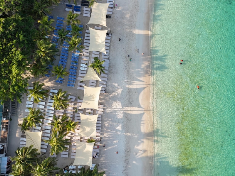 Beach Aerial View