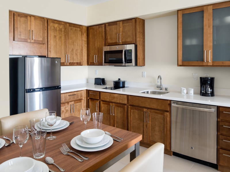 One Bedroom Suite Kitchen