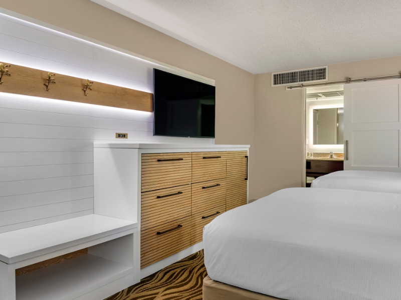 Two Double Beds