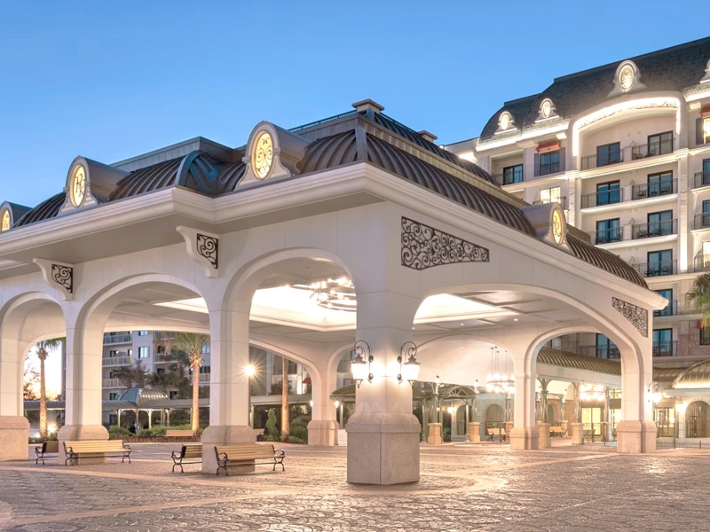 Hotel Exterior Night