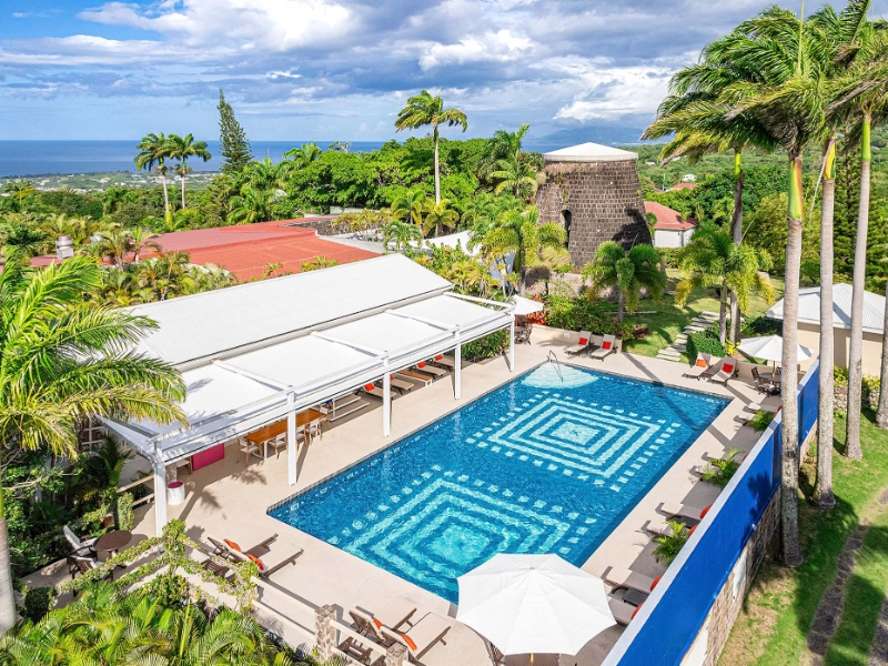 Pool Aerial View