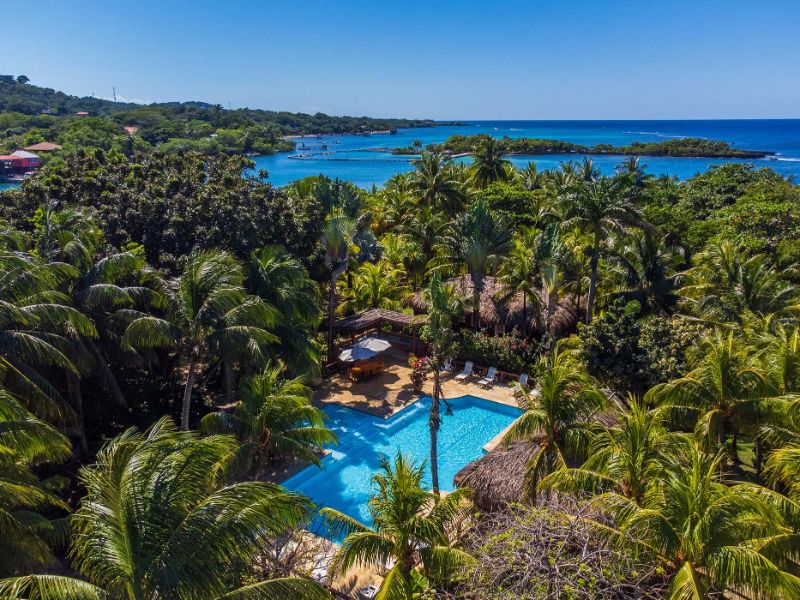 Pool Aerial View