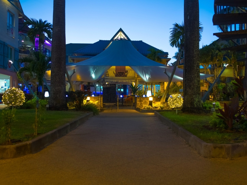 Outside View Night