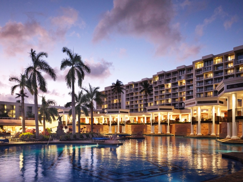 Exterior Outdoor Pool Night