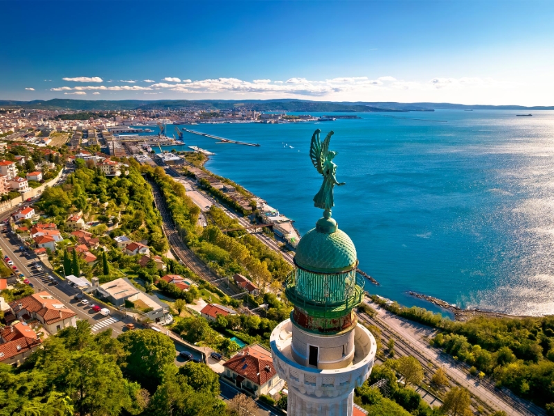  La Slovénie et le golfe de Trieste